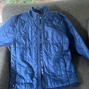 North Face Puffer Jacket, Medium, Blue, Never Worn